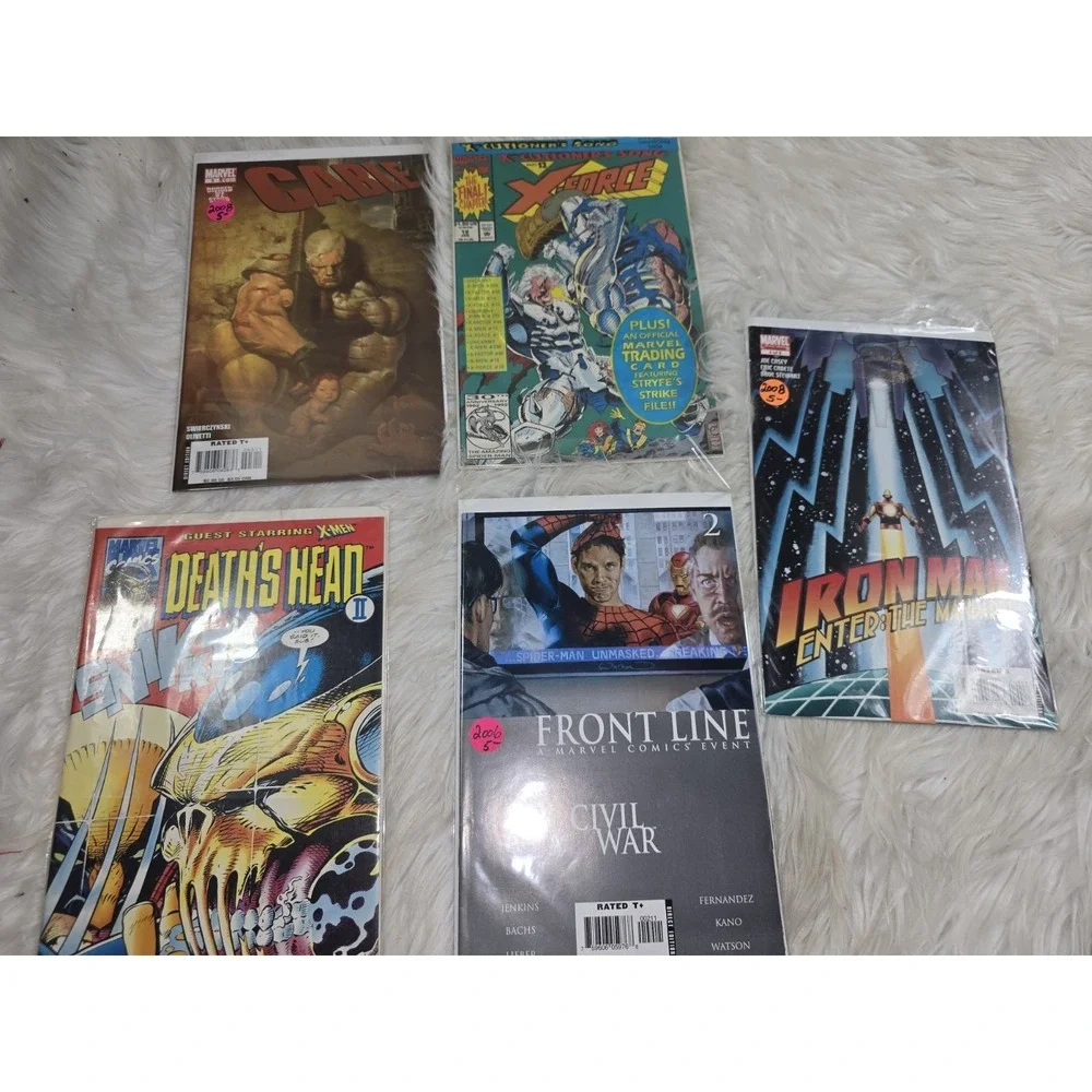 Marvel Comics - 25 Comic Books! Random Assortment Comics Great Condition! B5